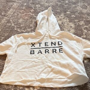 Xtend Barre White Hoodie